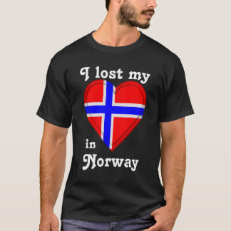 Ik verloor mijn hart in Noorwegen T-shirt
