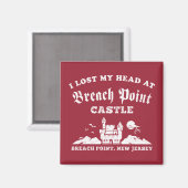 Ik verloor mijn hoofd bij Breach Point Castle Magneet (Voorkant / Achterkant)