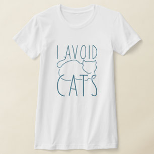 Ik vermijd Katten T-shirt
