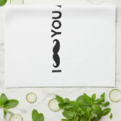 Ik verminder je een vraag theedoek (Gevouwen)