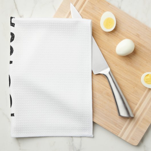 Ik verminder je een vraag theedoek (Quarter Fold)