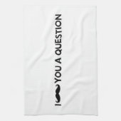 Ik verminder je een vraag theedoek (Verticaal)