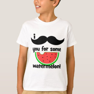 Ik verminder je voor een watermeloen. t-shirt