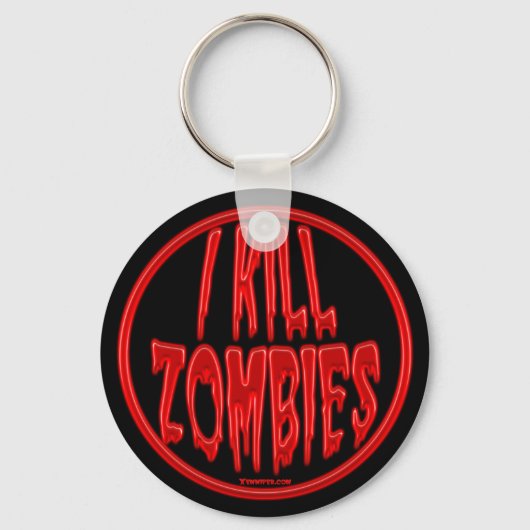 Ik vermoord Sleutelhanger Zombies (Voorkant)