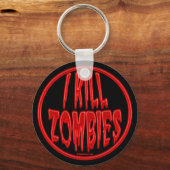 Ik vermoord Sleutelhanger Zombies (Voorkant)