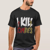 Ik vermoord Zombies T-shirt (Voorkant)