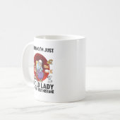 Ik veronderstel dat Im Jusst An Ald Lady Shirt Koffiemok (Voorkant links)