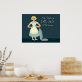 Ik veroordeel een vacuüm poster (Keuken)