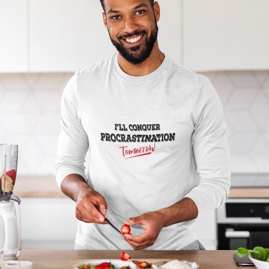 Ik veroverde morgen 'T-shirt' T-shirt