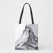 Ik verplaats bergen canvas tas (Voorkant)