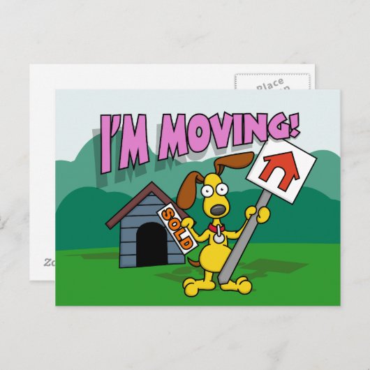 Ik verplaats Briefkaart (Voorkant / Achterkant)