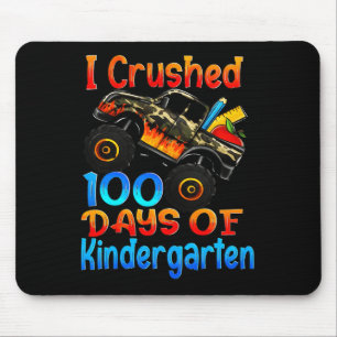 Ik verpletterde 100 dagen kleuterschool monstertru muismat