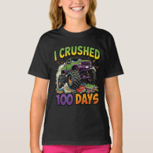 Ik verpletterde 100 dagen Monstertruck Schooljonge