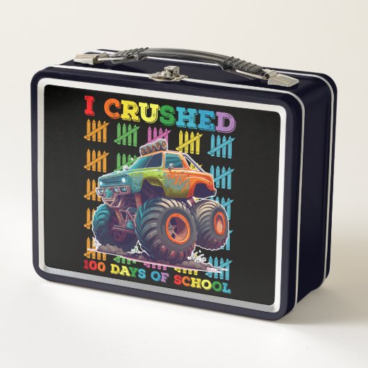 Ik verpletterde 100 dagen monstertruck van school (Voorkant)