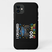 Ik verpletterde 100 dagen school monstertruck jong Case-Mate iPhone case (Achterkant)