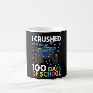 Ik verpletterde 100 dagen school monstertruck jong koffiemok