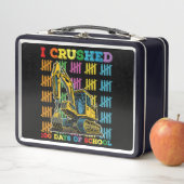 Ik verpletterde 100 dagen schoolgraafmachine (In situ)