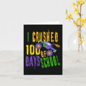 Ik verpletterde 100 dagen van de school - Monster  Kaart (Gele Bloem)