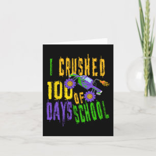 Ik verpletterde 100 dagen van de school - Monster  Kaart