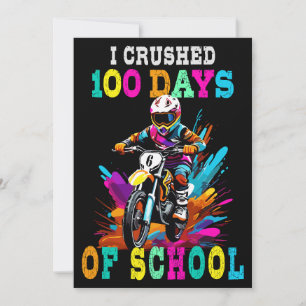 Ik verpletterde 100 dagen van school Motocross Kaart