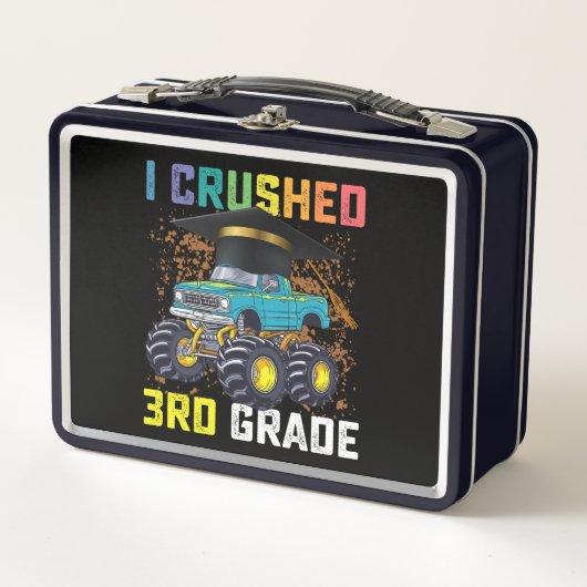 Ik verpletterde 3e klas Monster Truck Afstuderen (Voorkant)