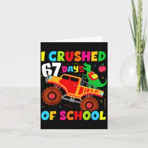 Ik verpletterde de 67e dag van school Dinosaur 67  Kaart