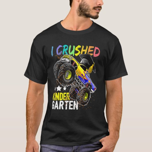 Ik Verpletterde De Afstuderende Kleuters Jongens K T-shirt (Voorkant)