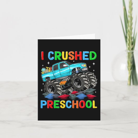 Ik verpletterde de kleuterschool laatste schooldag kaart (Voorkant)