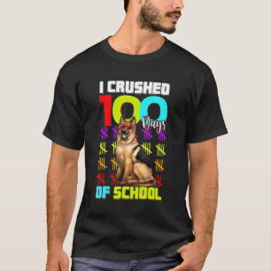Ik verpletterde Duitse Herdershond van kinderen op T-shirt