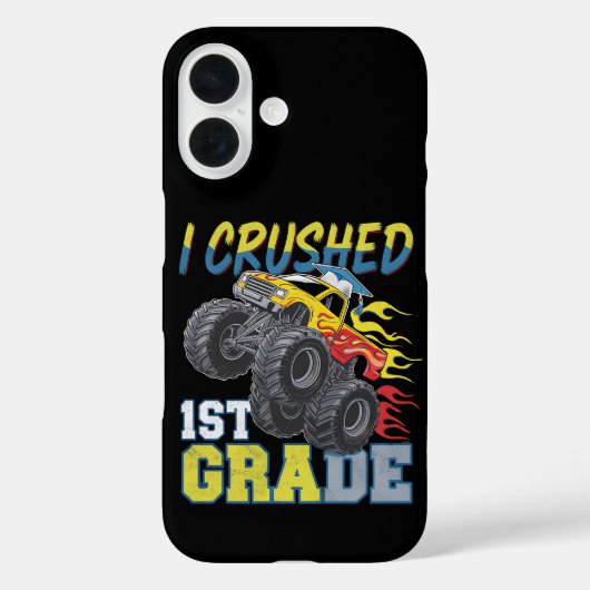 Ik verpletterde een monstertruck uit de 1e klas, g Case-Mate iPhone case (Achterkant)