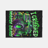 Ik verpletterde Mardi Gras monstertruck voor jonge Fleece Deken (Voorkant (Horizontaal))