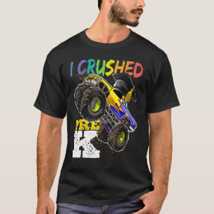 Ik verpletterde Pre K Monster Truck Graduation Cap T-shirt