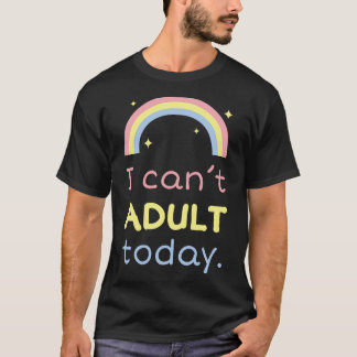 Ik verraad volwassenen vandaag t-shirt