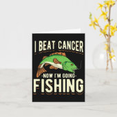 Ik versla kanker nu ga ik Gevist 1 Kaart (Gele Bloem)