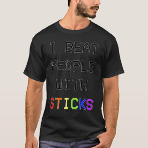 Ik versla mensen met de sluiers Gay Pride Gamer St T-shirt