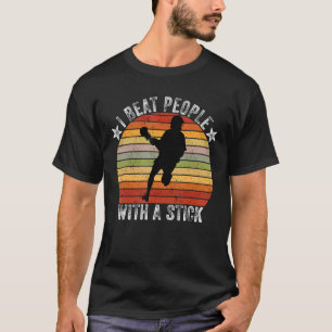 Ik versla mensen met een grappige Man die vrouwen  T-shirt