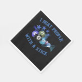 Ik versla mensen met een stekelstaartje servet (Hoek)