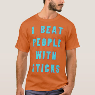 Ik versla mensen met sportwetenschappen atlete t-shirt