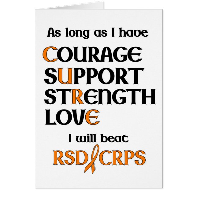 Ik versla RSD/CRPS (Voorkant)