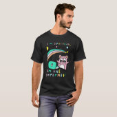 Ik verspreid desinformatie op het internet t-shirt (Voorkant volledig)