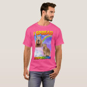 Ik verspreidde desinformatie Capybara T-shirt (Voorkant volledig)
