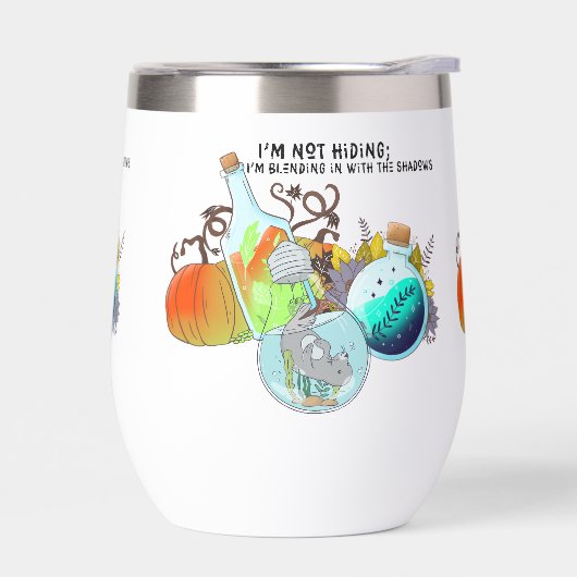 Ik verstop me niet; ik ben aan het mengen in grapp (Links)
