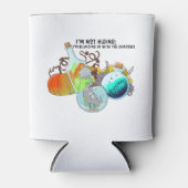 Ik verstop me niet; ik ben aan het mengen in grapp blikjeskoeler (Voorkant)