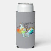 Ik verstop me niet; ik ben aan het mengen in grapp seltzer blikjeskoeler (Seltzer Voorkant)