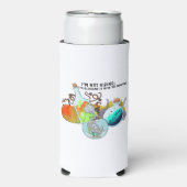 Ik verstop me niet; ik ben aan het mengen in grapp seltzer blikjeskoeler (Seltzer Voorkant)