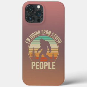 Ik verstop van stoute mensen, grappige voet Case-Mate iPhone case