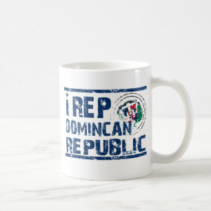 Ik vertegenwoordig de Dominicaanse Republiek Koffiemok