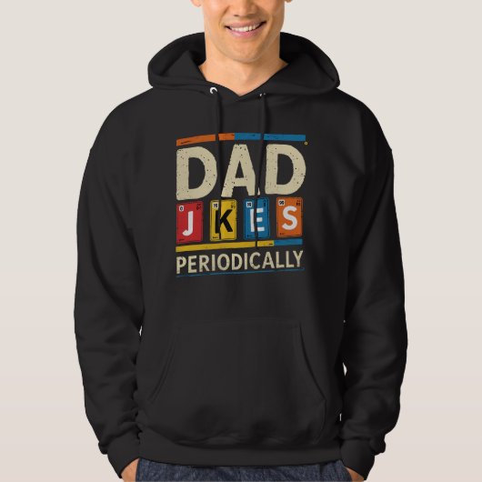 Ik vertel af en toe grappige vadergrappen hoodie (Voorkant)