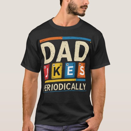 Ik vertel af en toe grappige vadergrappen t-shirt (Voorkant)