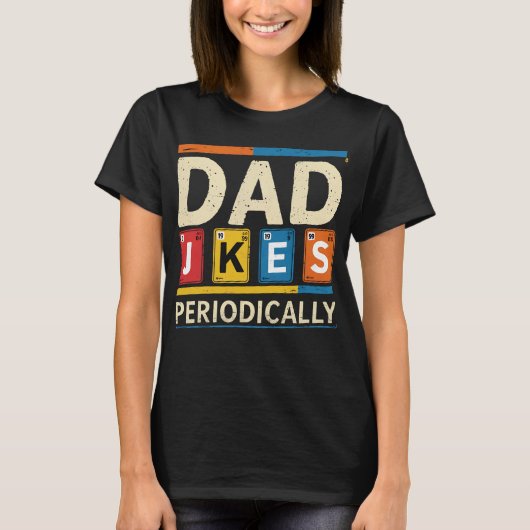 Ik vertel af en toe grappige vadergrappen t-shirt (Voorkant)